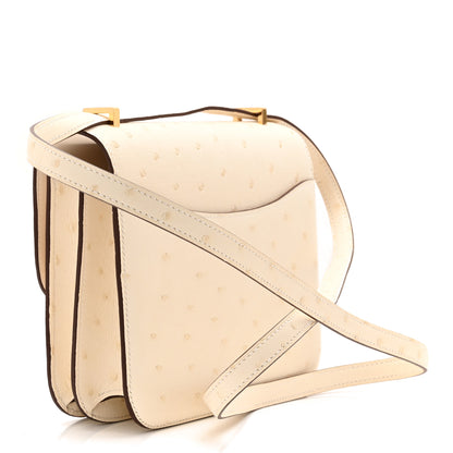 Hermes Ostrich Constance 18 Nata 3 of 11