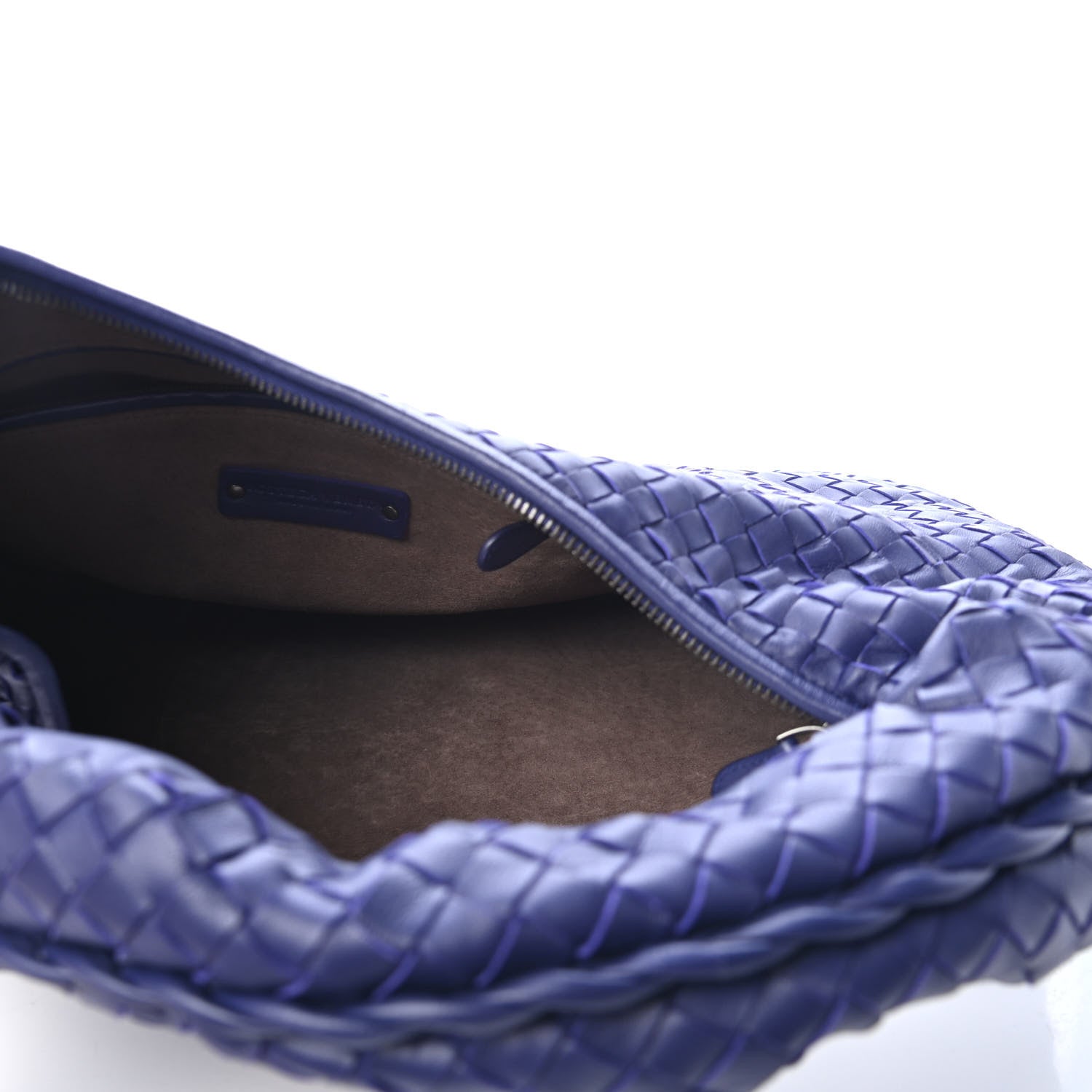 Bottega Veneta Nappa Intrecciato Large Veneta Hobo Sapphire 4 of 4