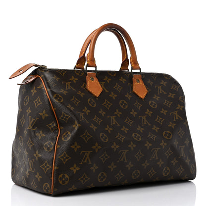 Louis Vuitton Monogram Speedy 35 3 of 19