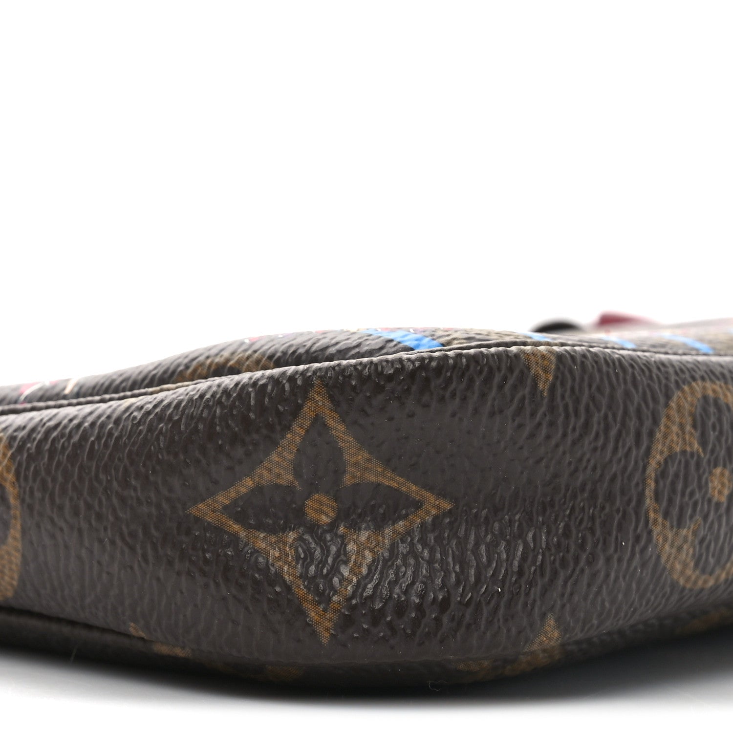 Louis Vuitton Monogram 2020 Christmas Animation Roller Coaster Mini Pochette Accessories Pivoine 9 of 11
