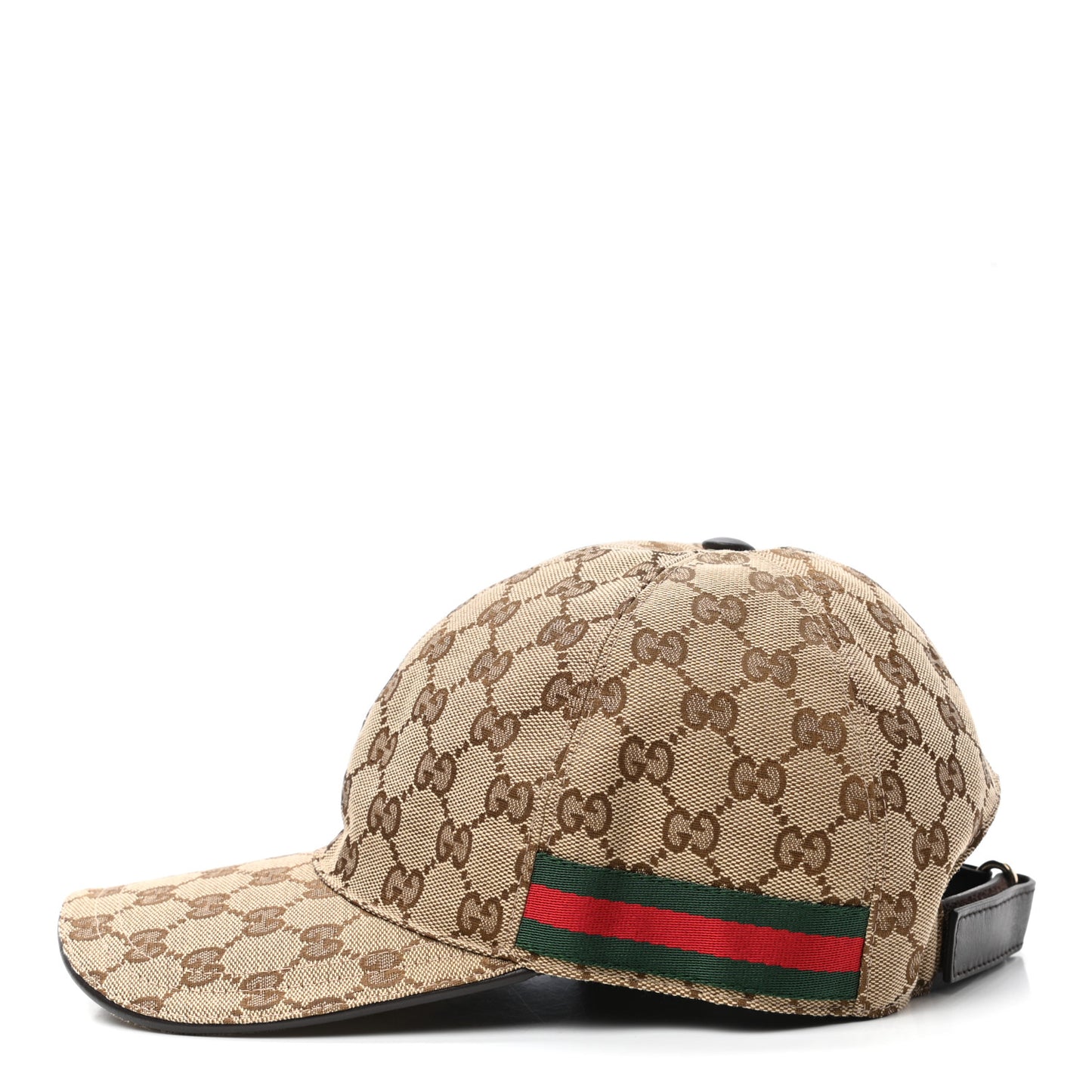 Monogram Web Baseball Hat M Beige Cocoa