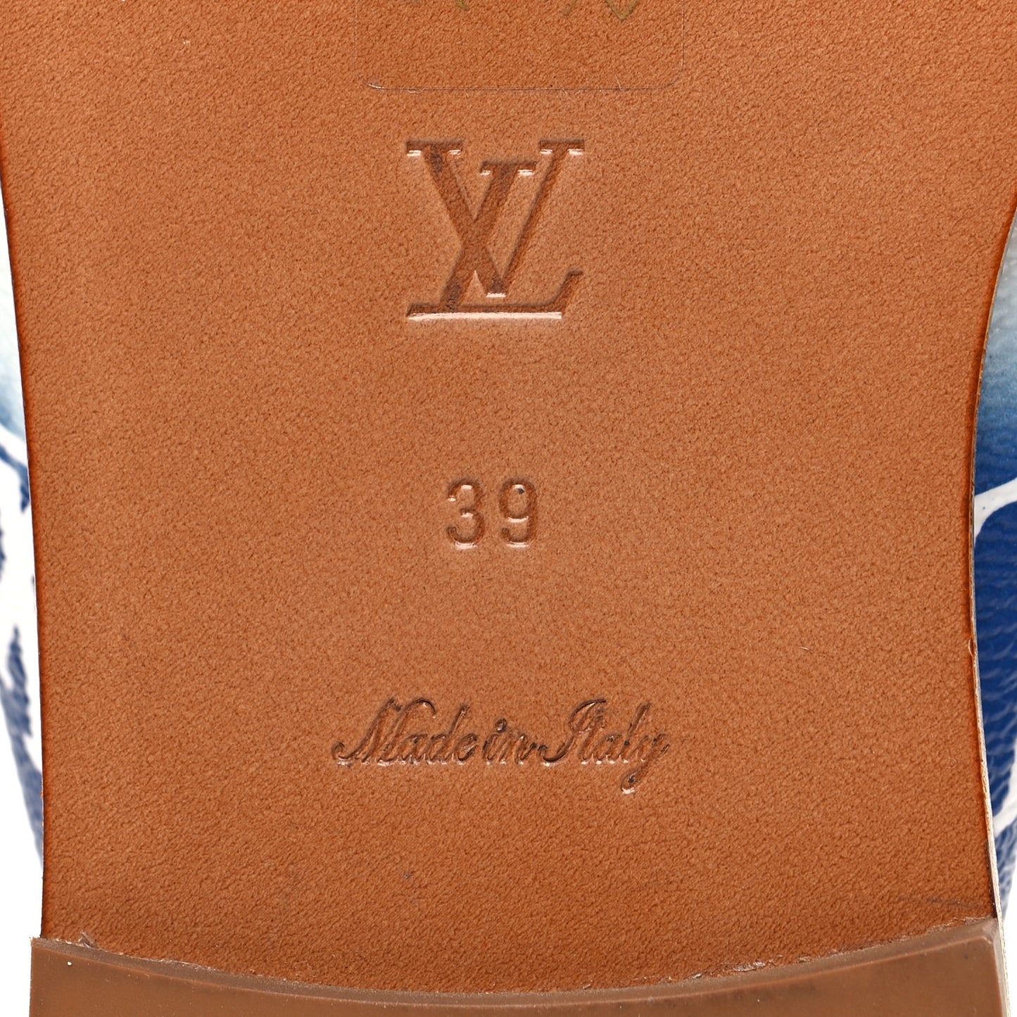 Monogram Escale Palma Sandals 39 Blue