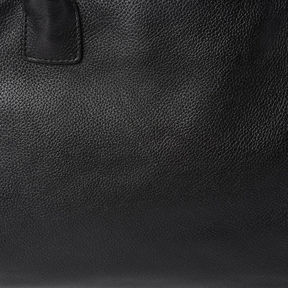 Chanel Calfskin Cerf Executive Shopper Tote Black 11 of 13