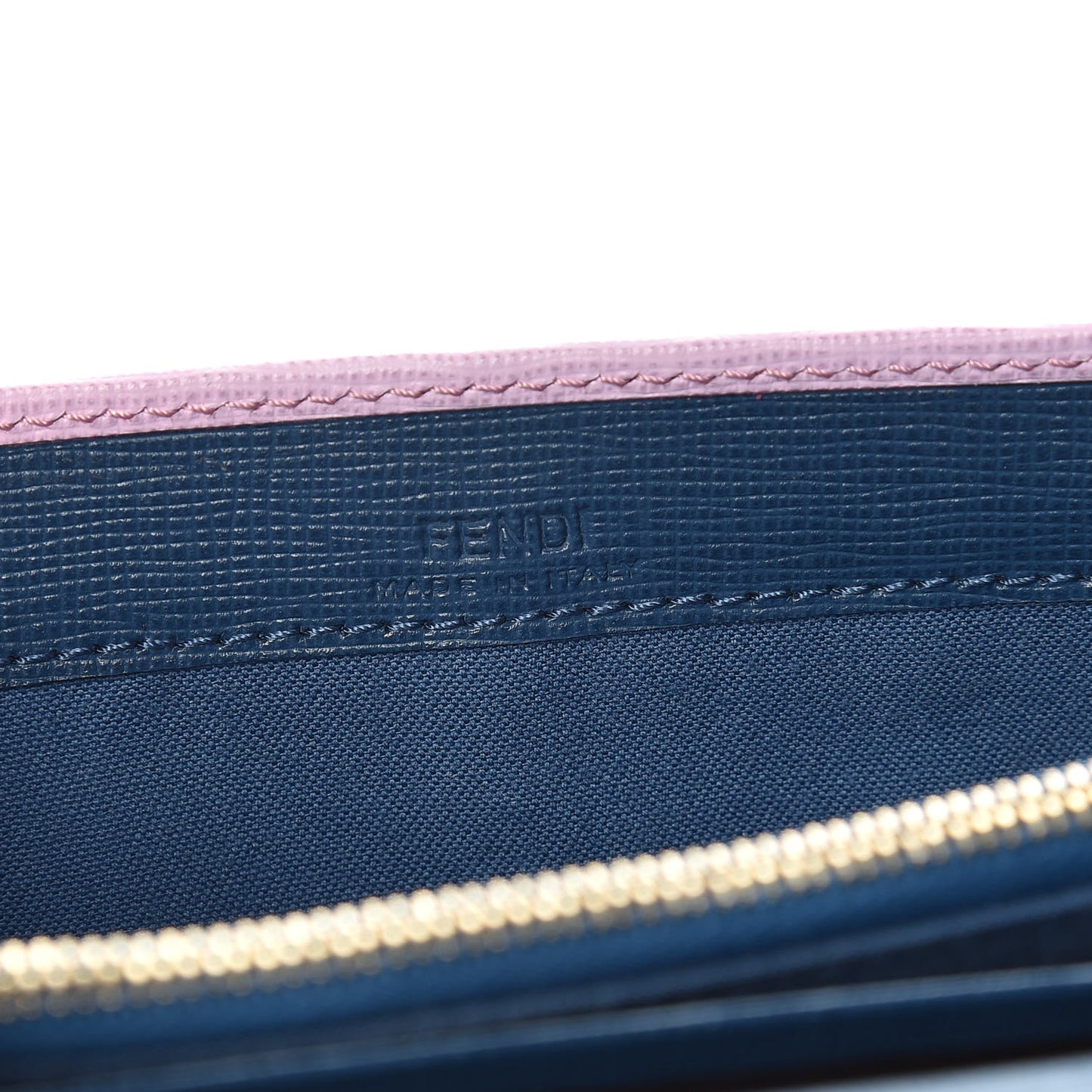 Vitello Elite Bi-Color Simply Continental Wallet Lavanda Cobalt
