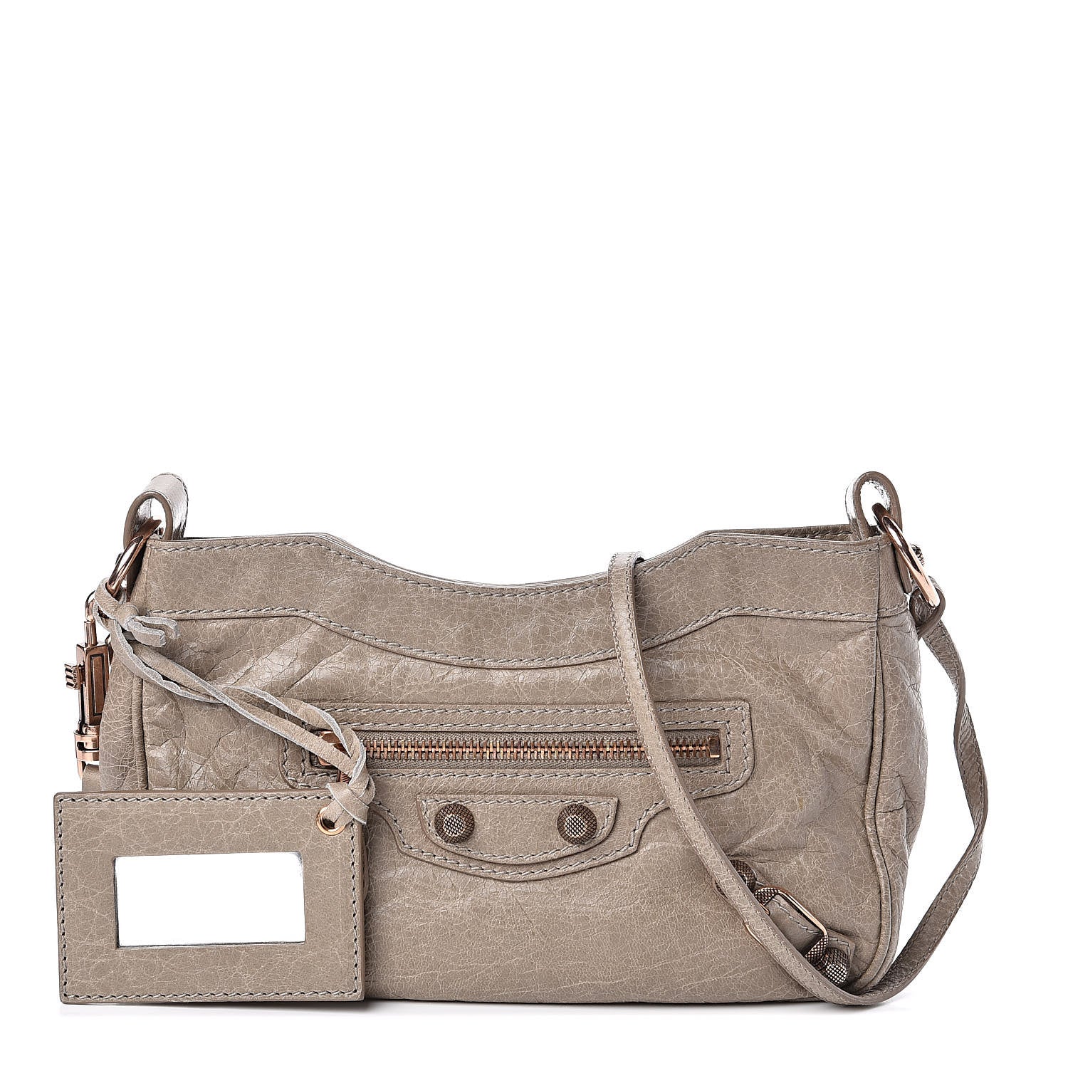 Balenciaga Agneau Giant 12 Rose Gold Hardware Hip Papyrus 1 of 10