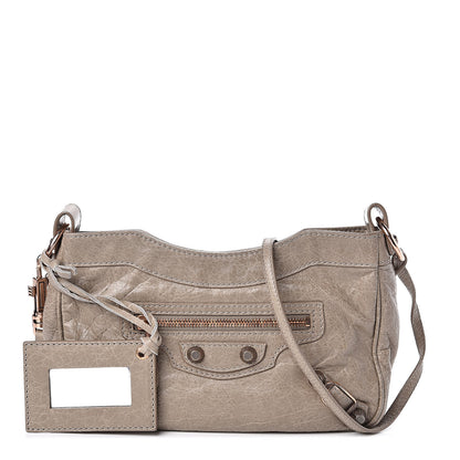 Balenciaga Agneau Giant 12 Rose Gold Hardware Hip Papyrus 1 of 10