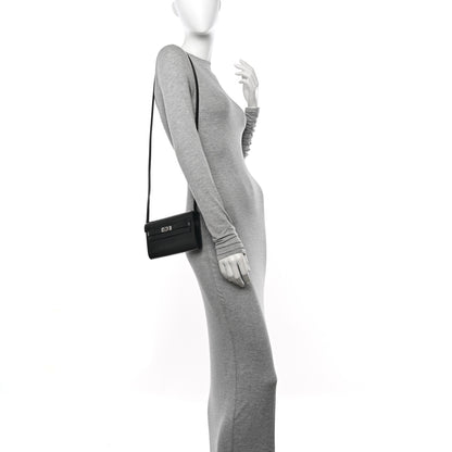 Hermes Box Kelly Wallet To Go Black 2 of 10