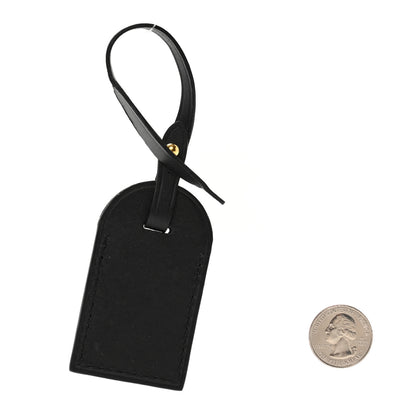 Louis Vuitton Calfskin Vivienne Luggage Tag Black 2 of 6