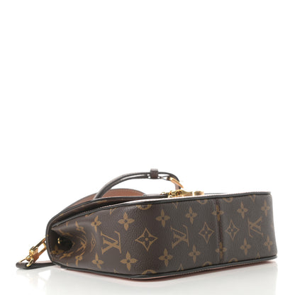 Louis Vuitton Patent Calfskin Monogram Cherrywood BB Rose Ballerine 4 of 12