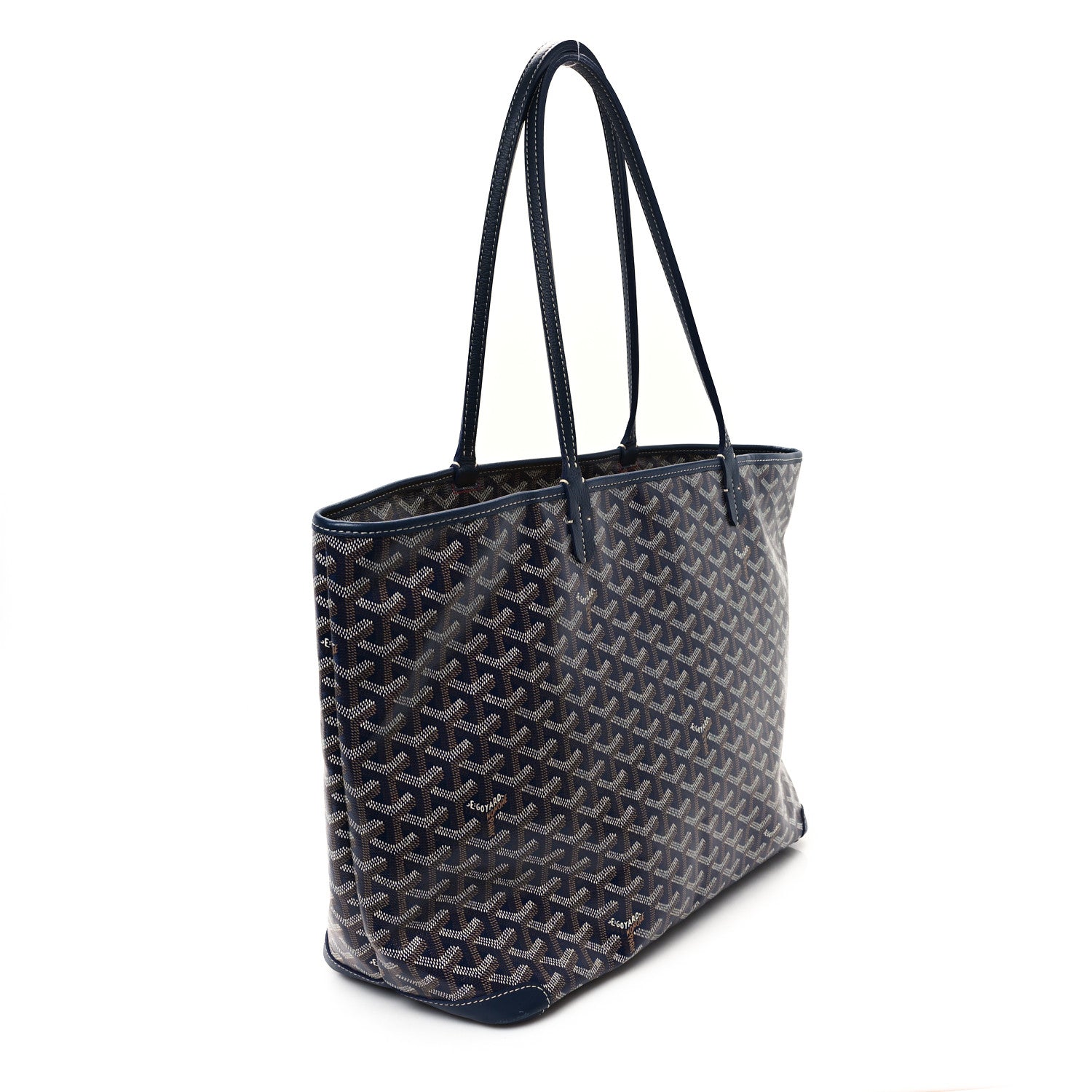 Goyard Goyardine Artois MM Navy 3 of 12