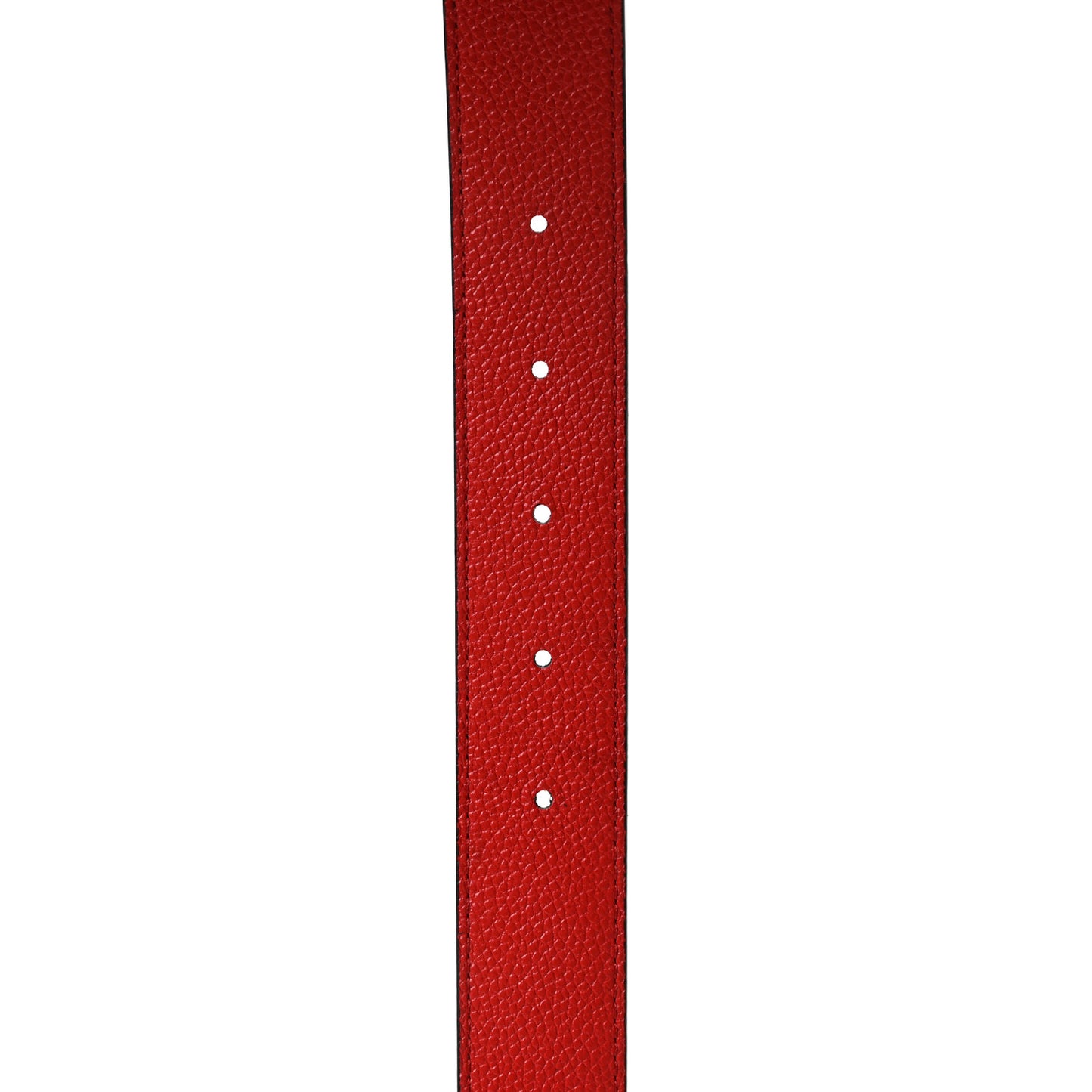Monogram 30mm LV Initiales Reversible Belt 85 34 Coquelicot