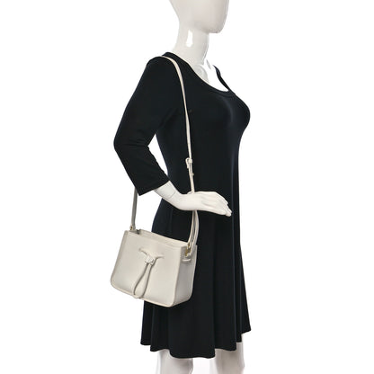 3.1 Phillip Lim Smooth Calfskin Mini Soleil Bucket Bag White 2 of 13