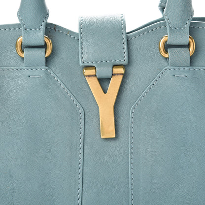 Saint Laurent Sheepskin Small Cabas ChYc Blue Glacier 9 of 22