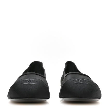 Chanel Mesh CC Ballerina Flats 40.5 Black 3 of 8