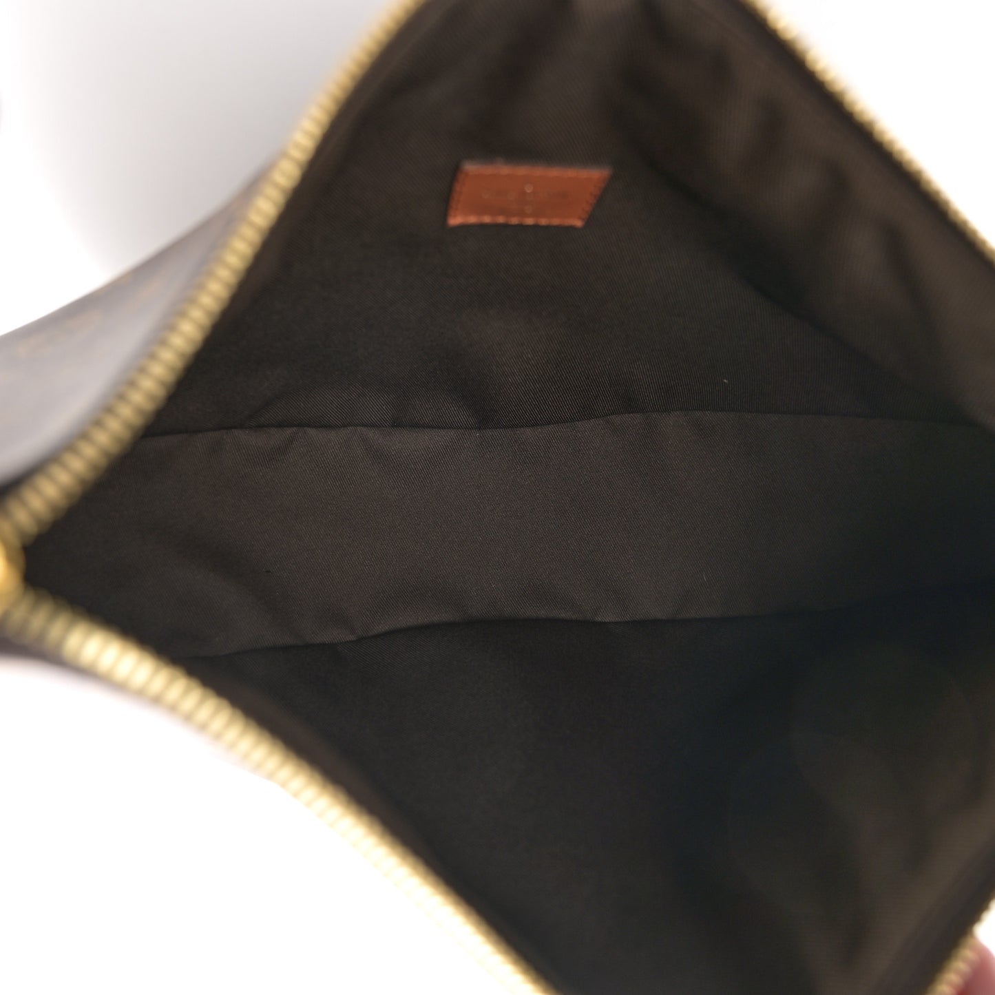 Reverse Monogram Loop Hobo