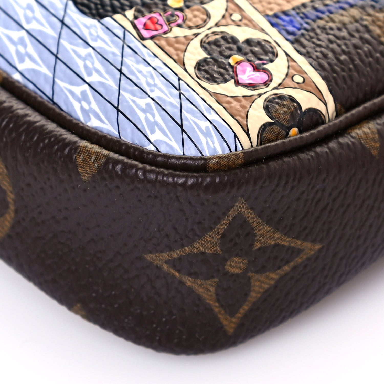 Louis Vuitton Monogram 2021 Christmas Animation London Mini Pochette Accessories Red 8 of 11