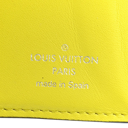 Louis Vuitton Monogram Taiga Discovery Compact Wallet Yellow 7 of 9