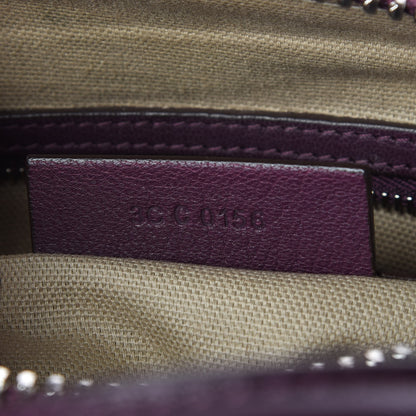 Givenchy Sugar Goatskin Mini Antigona Dark Purple 8 of 13