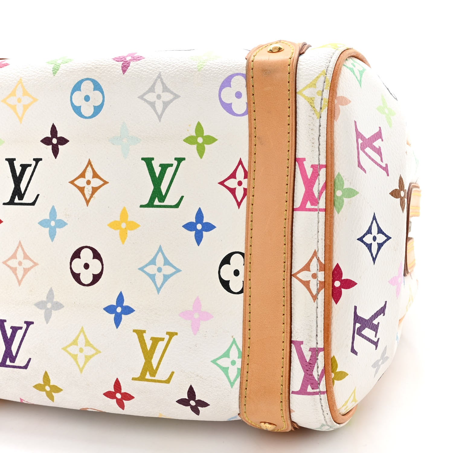 Louis Vuitton Monogram Multicolor Priscilla White 9 of 18
