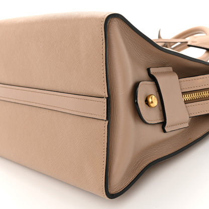 Prada Saffiano City Calfskin Small Esplanade Tote Cammeo 10 of 11