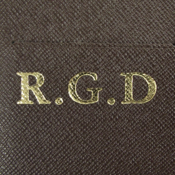 Louis Vuitton Damier Ebene Checkbook Cover Wallet 6 of 8