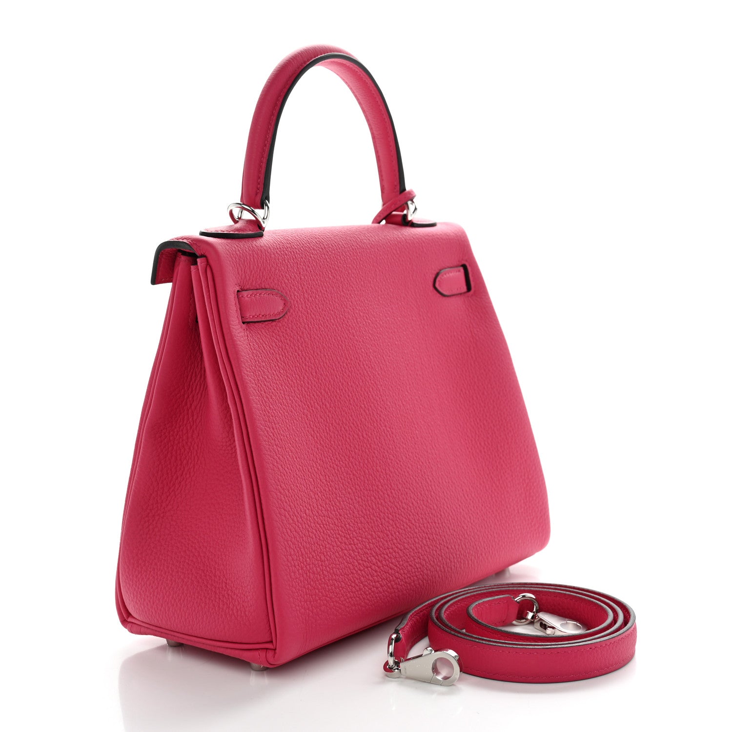 Hermes Togo Kelly Retourne 25 Rose Mexico 3 of 11