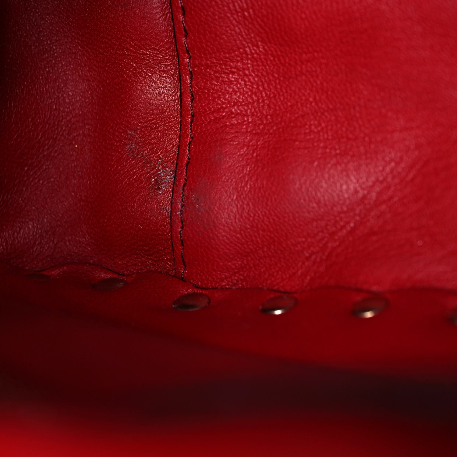 Valentino Garavani Nappa Medium Rockstud Spike Shoulder Bag Rosso Valentino 14 of 17