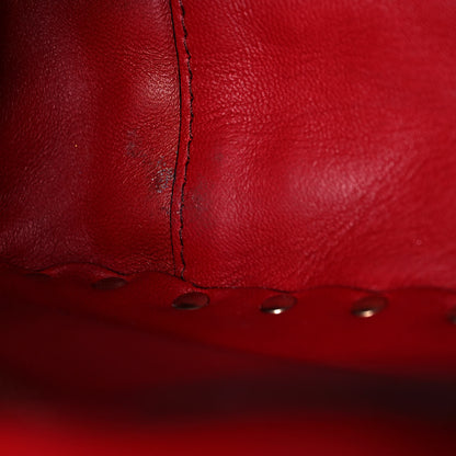 Valentino Garavani Nappa Medium Rockstud Spike Shoulder Bag Rosso Valentino 14 of 17