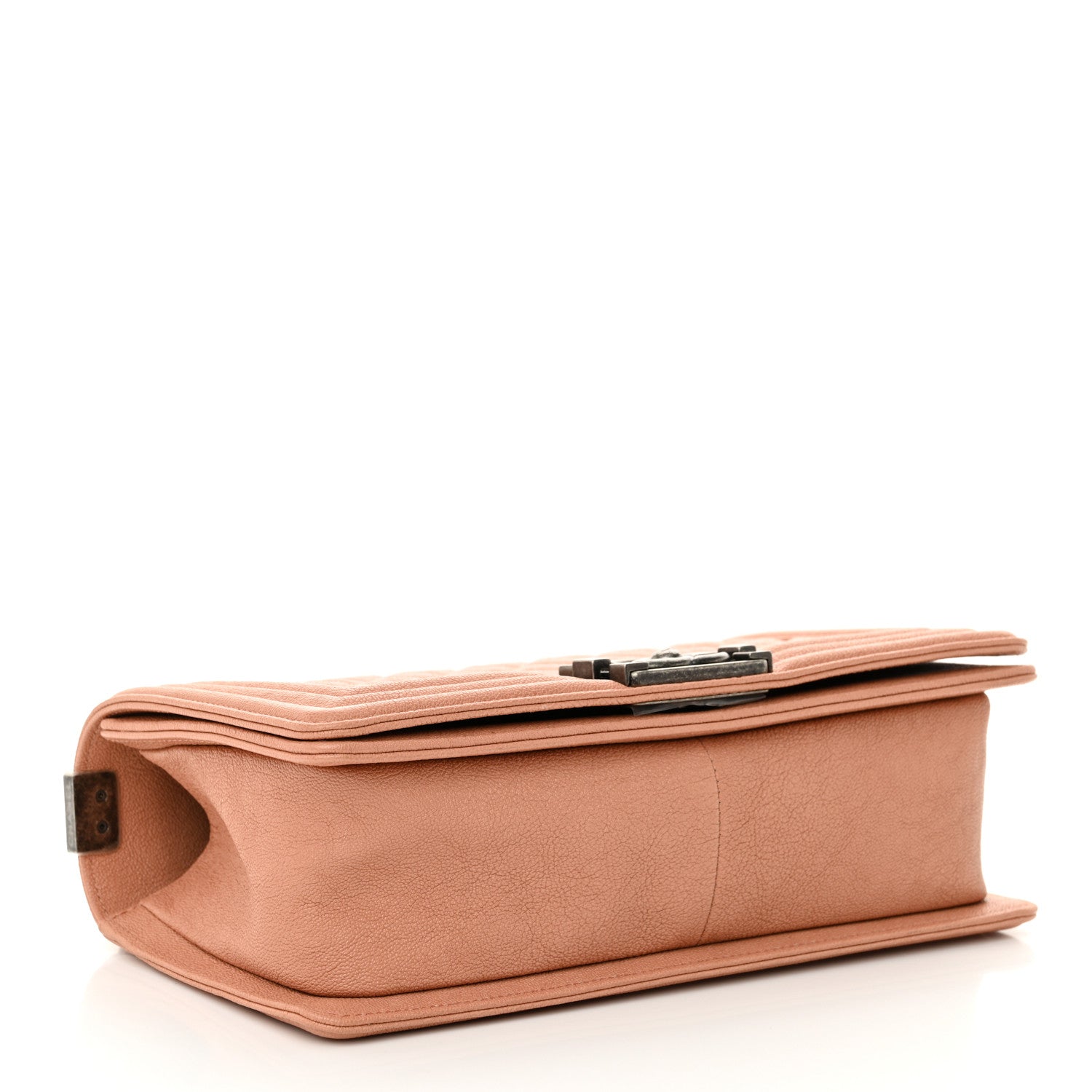 Chanel Caviar Quilted Medium Boy Flap Light Brown 4 of 10