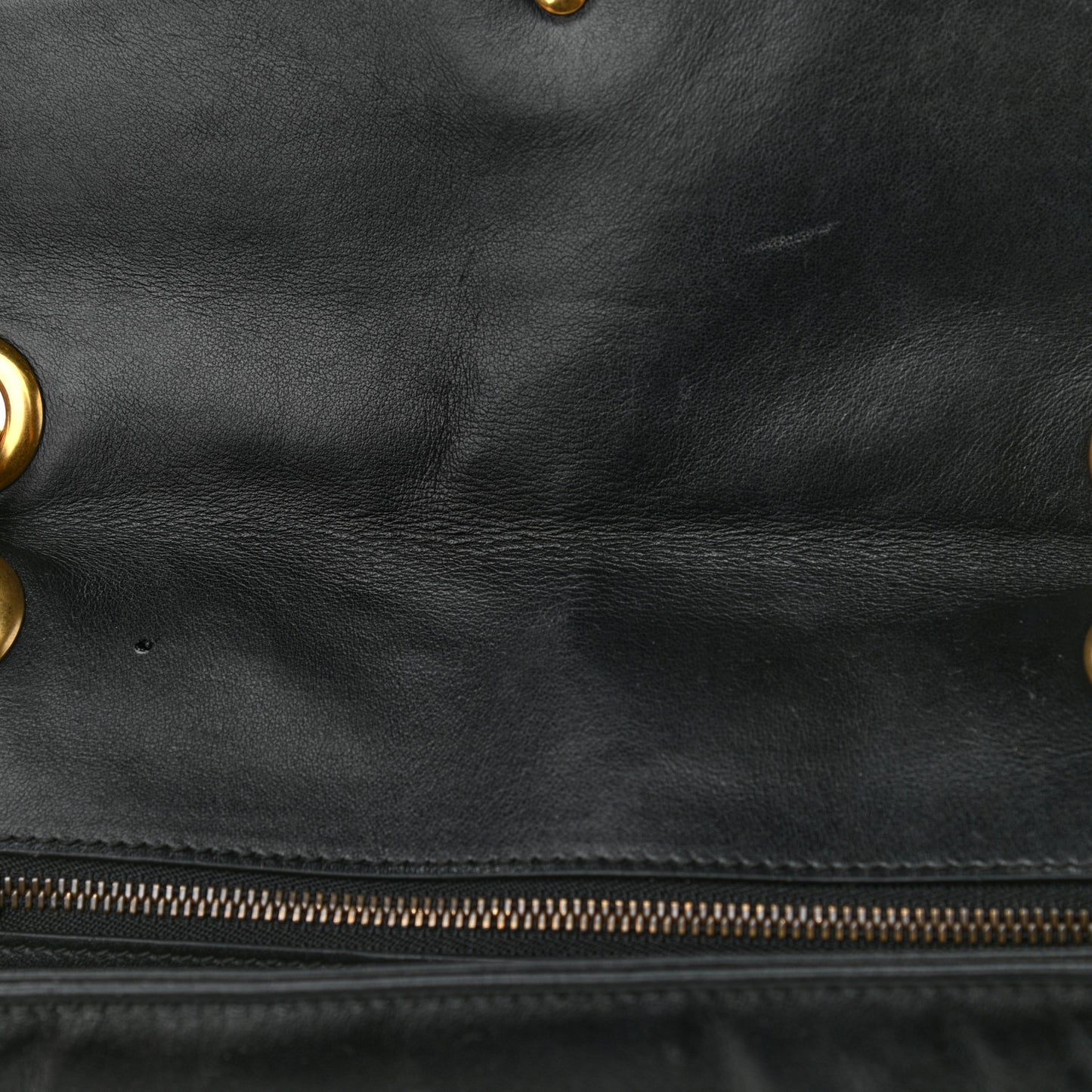 Calfskin Matelasse Small GG Marmont Shoulder Bag Black