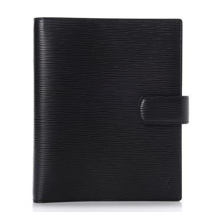 Louis Vuitton Epi Large Ring Agenda Black 1 of 6