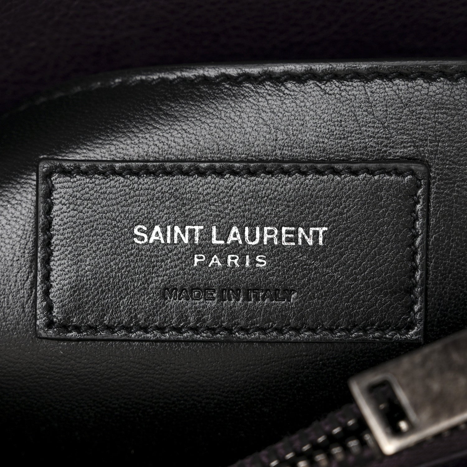 Saint Laurent Sheepskin Matelasse Chevron Monogram Medium College Bag Amaranto 6 of 12