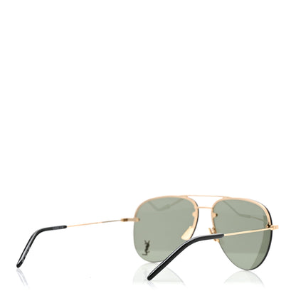 Saint Laurent Aviator Classic 11M Sunglasses Gold 4 of 9