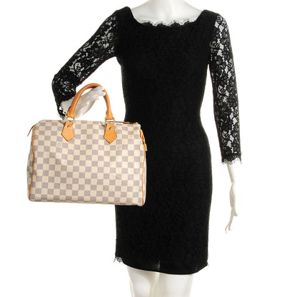 Louis Vuitton Damier Azur Speedy 30 2 of 6