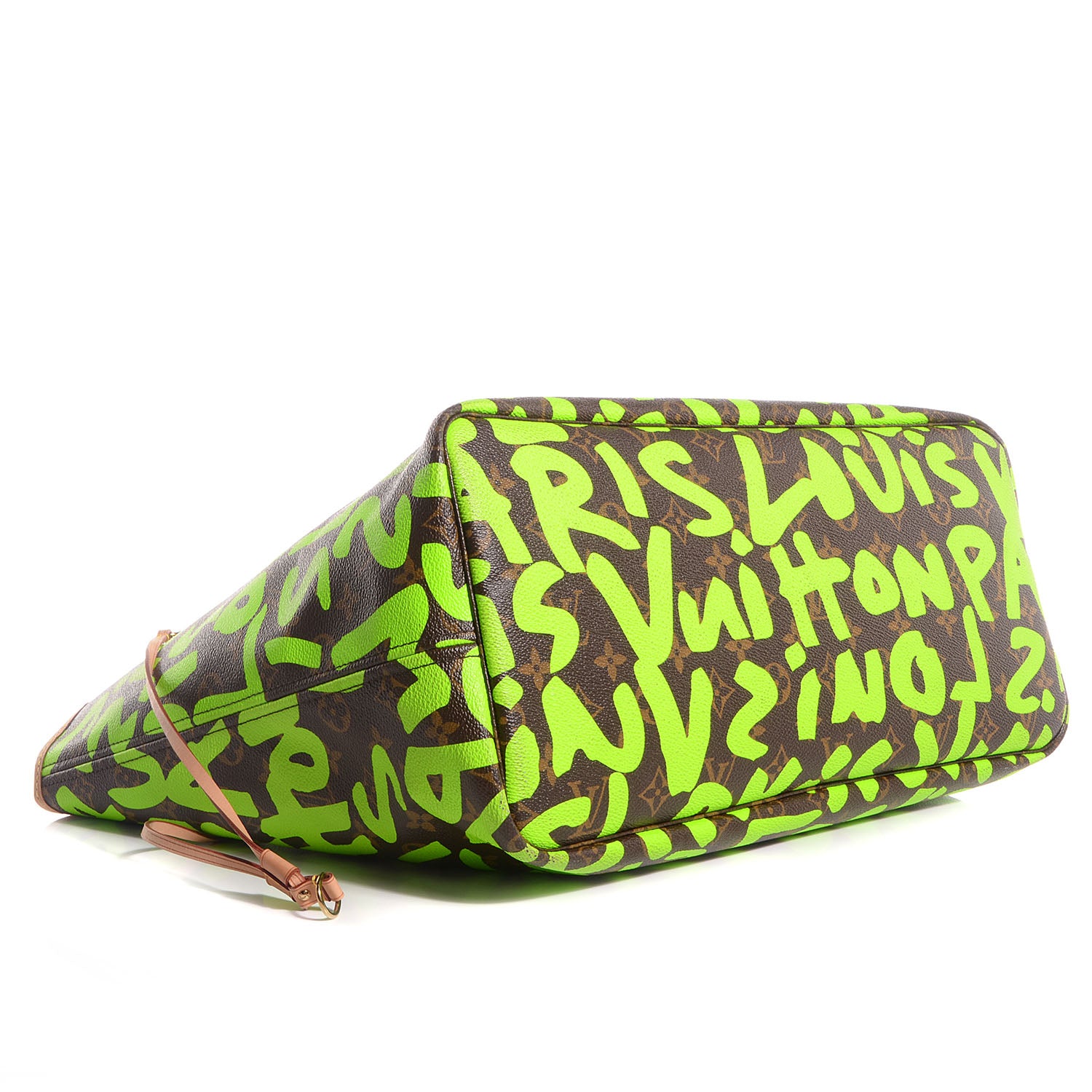 Louis Vuitton Monogram Graffiti Neverfull GM Green 4 of 7
