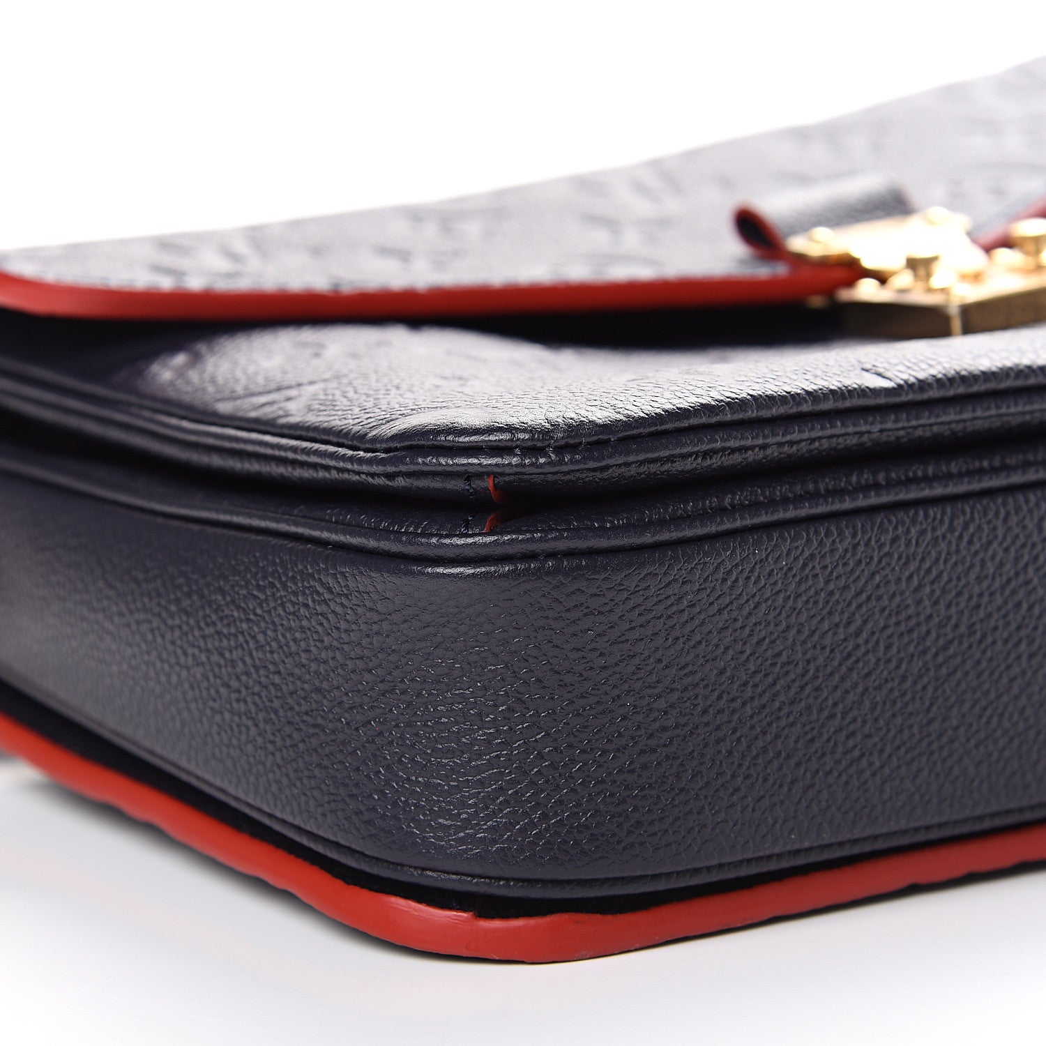 Louis Vuitton Empreinte Pochette Metis Marine Rouge 8 of 9