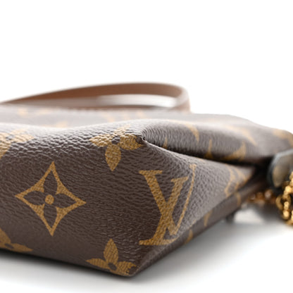 Louis Vuitton Monogram Pallas Clutch Black 10 of 11