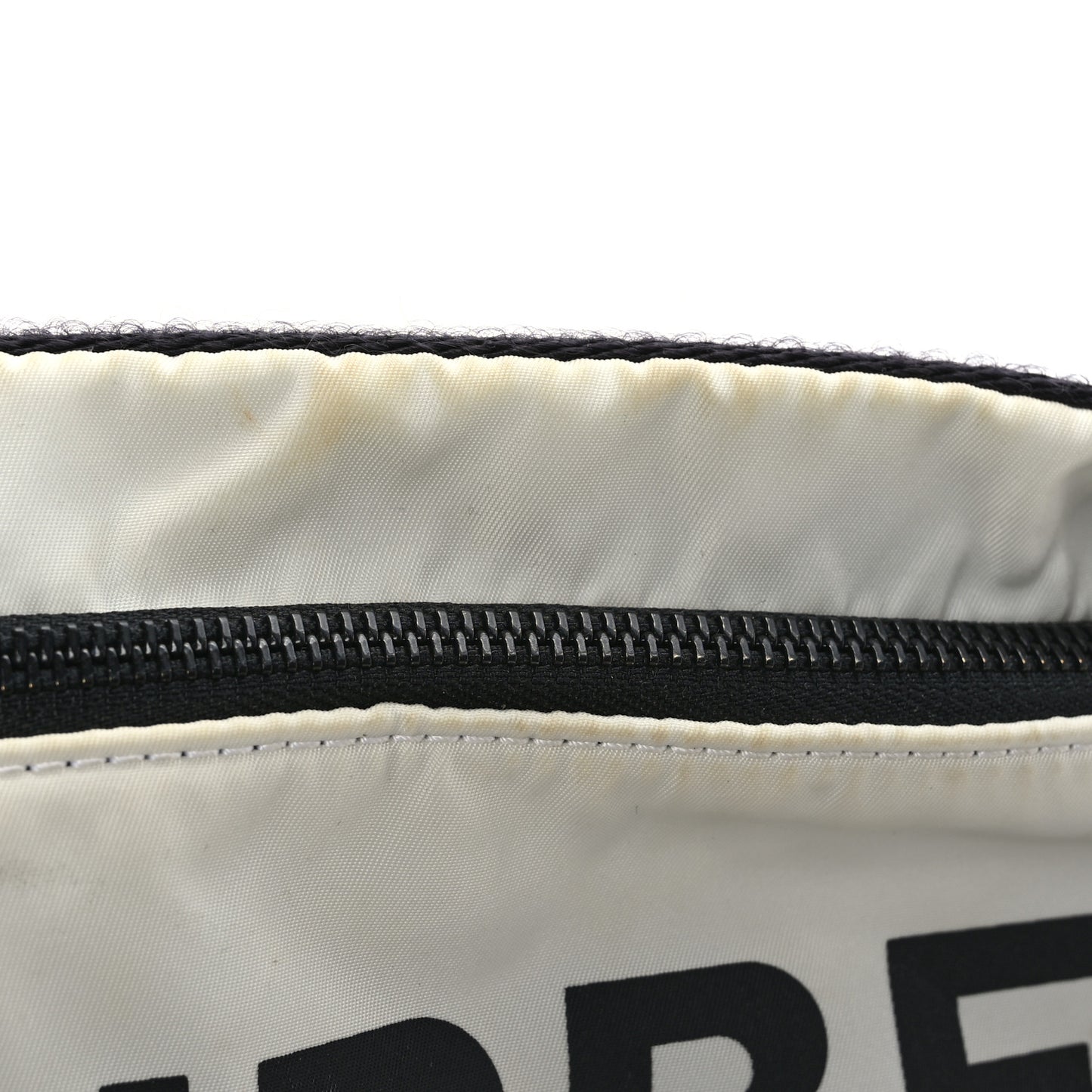 Nylon Logo Print Medium Sonny Bum Bag White