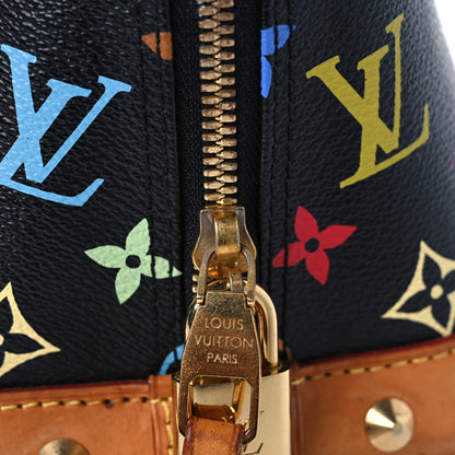 Louis Vuitton Monogram Multicolor Alma PM Black 17 of 18