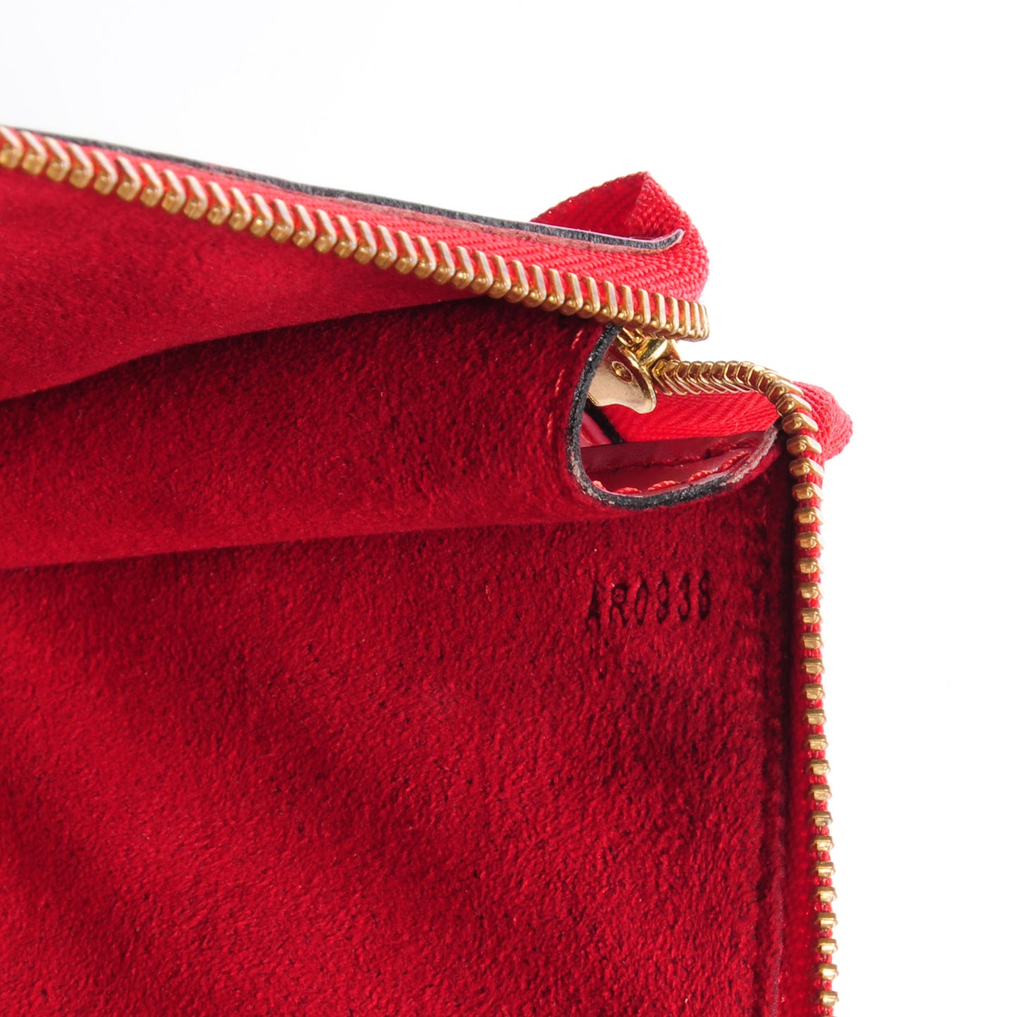 Epi Pochette Accessories 24 Red