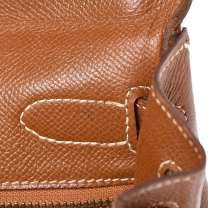 Hermes Courchevel Kelly Retourne 32 Gold 11 of 44