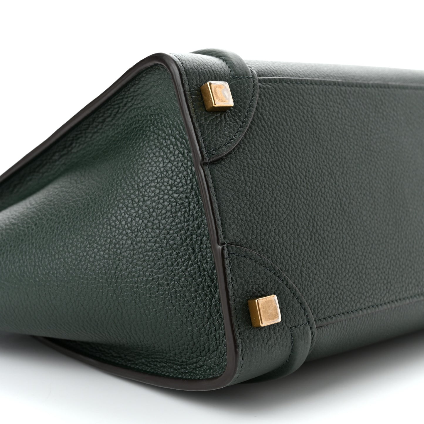 Drummed Calfskin Micro Luggage Amazone