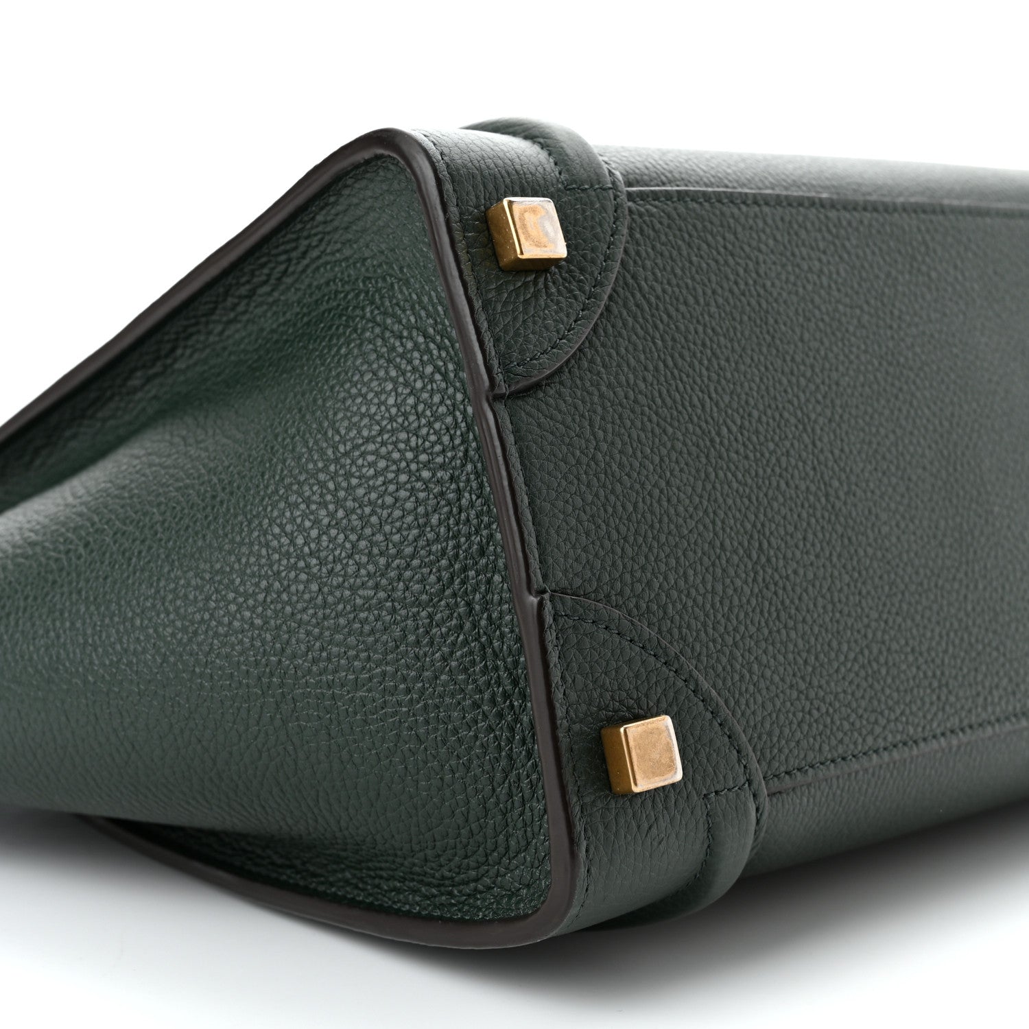 Celine Drummed Calfskin Micro Luggage Amazone 9 of 10