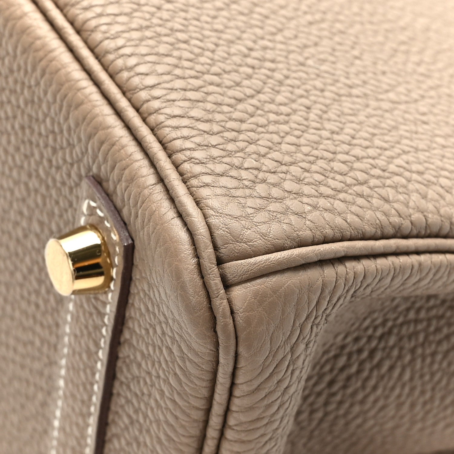 Hermes Togo Birkin 25 Etoupe 11 of 11