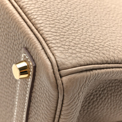 Hermes Togo Birkin 25 Etoupe 11 of 11