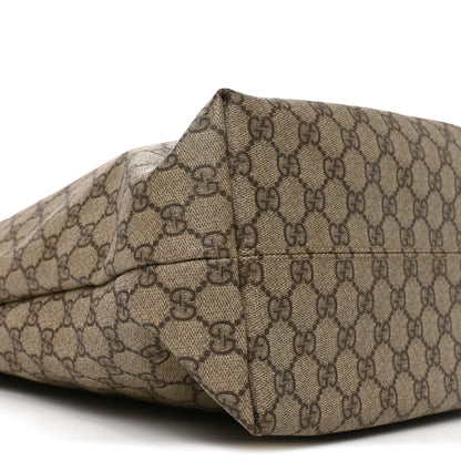 Gucci GG Supreme Monogram Vertical Tote Dark Brown 8 of 10