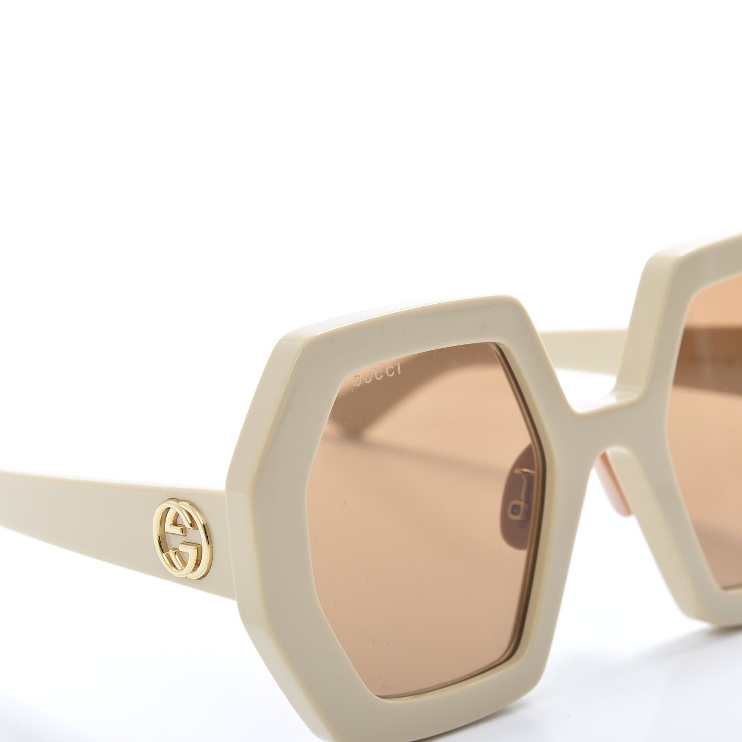 Gucci Acetate Square Sunglasses GG0772S White 7 of 8
