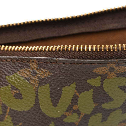 Louis Vuitton Monogram Graffiti Pochette Accessories Kaki 13 of 14