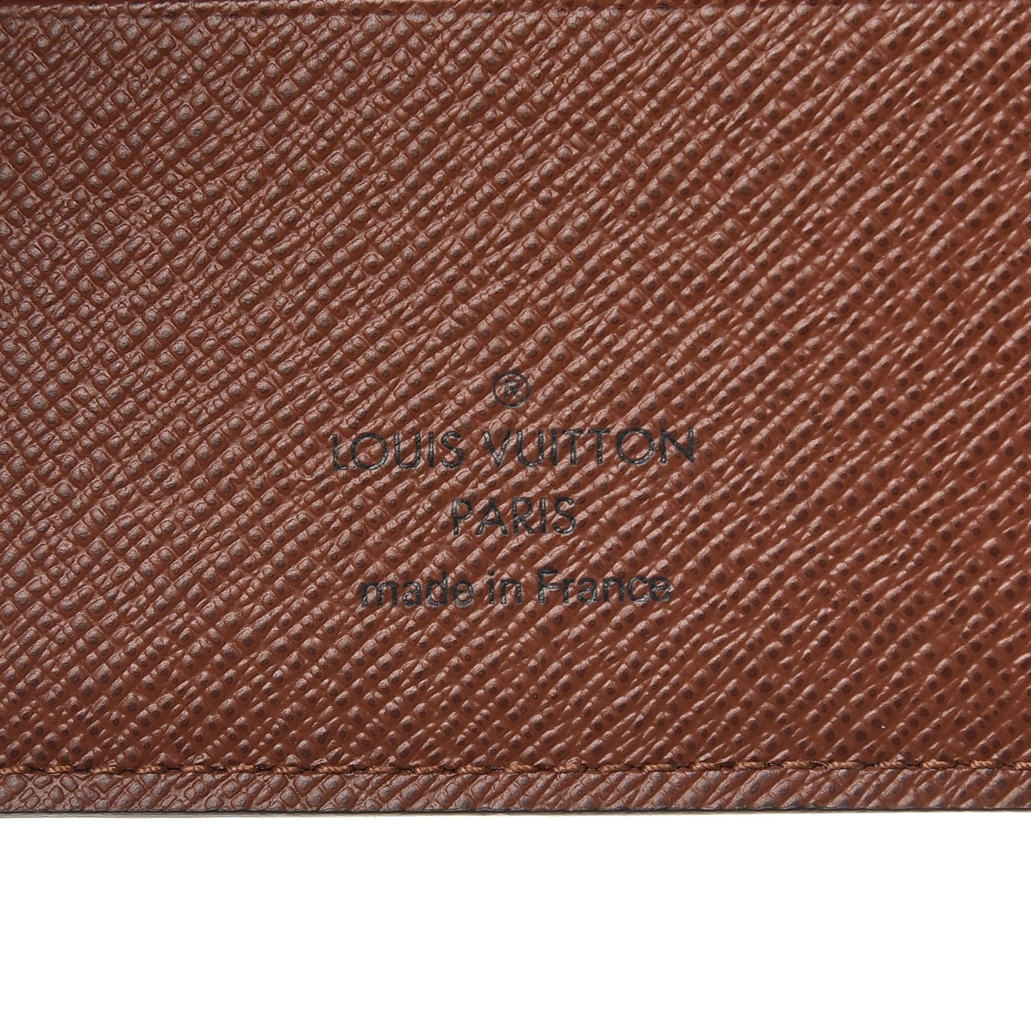 Monogram Passport Cover
