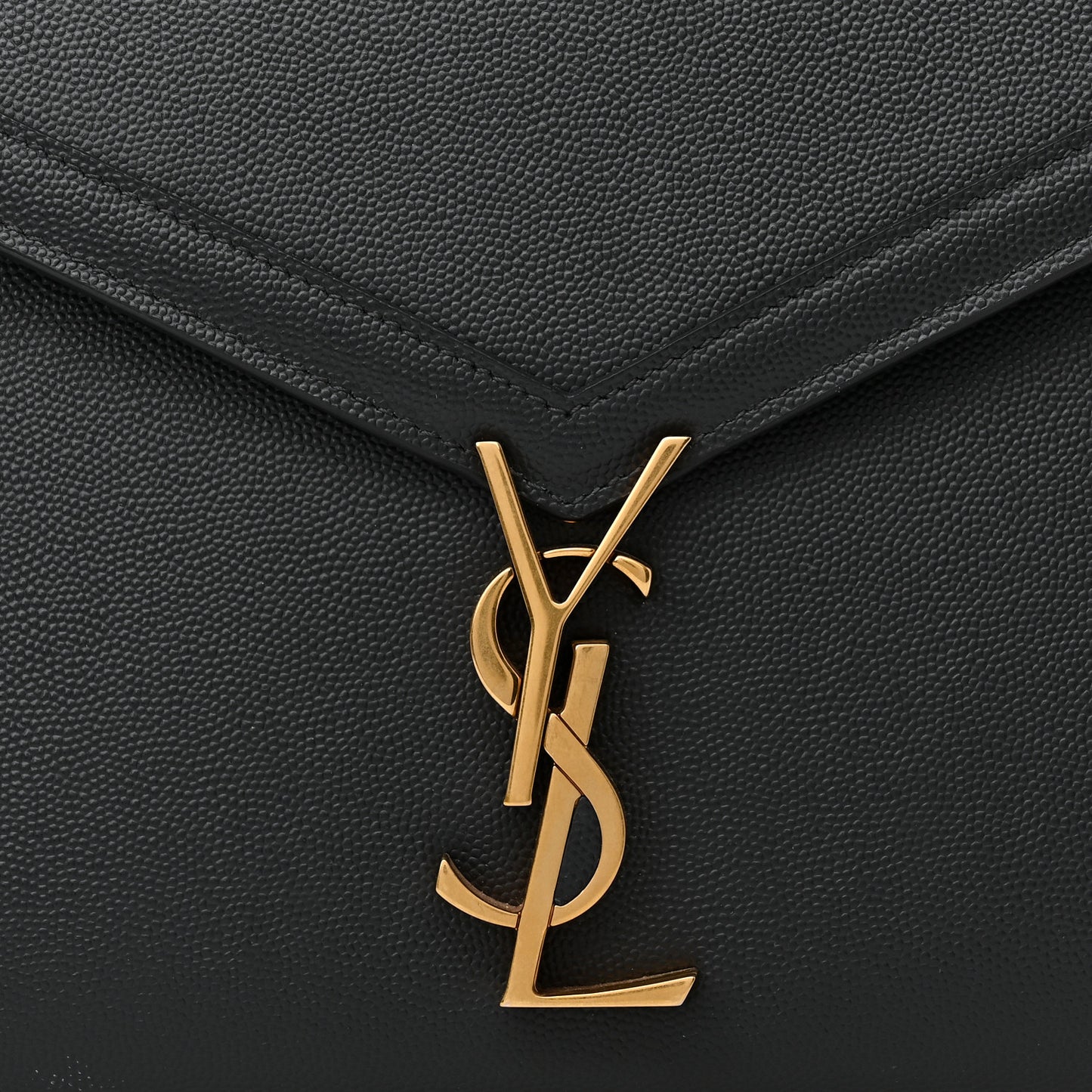 Grain de Poudre Medium Classic Monogram Cassandra Top Handle Dark Smog